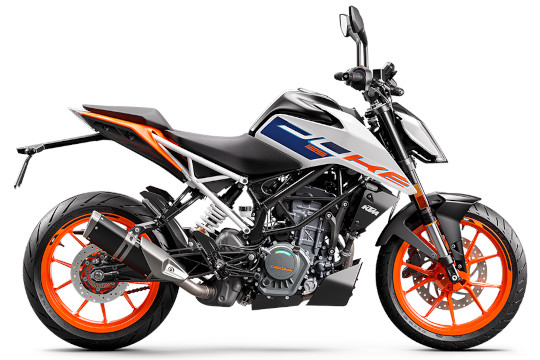 KTM 125 Duke weiß 2023 KTM 125 Duke weiß 2023