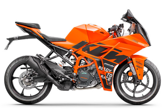 KTM RC 125 orange 2023  - Compact Racer