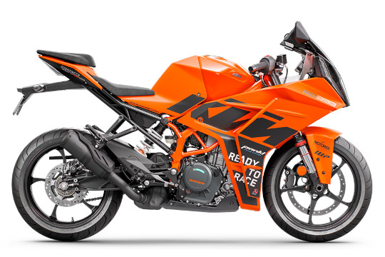 KTM RC 390 orange 2023 - Race Inspired